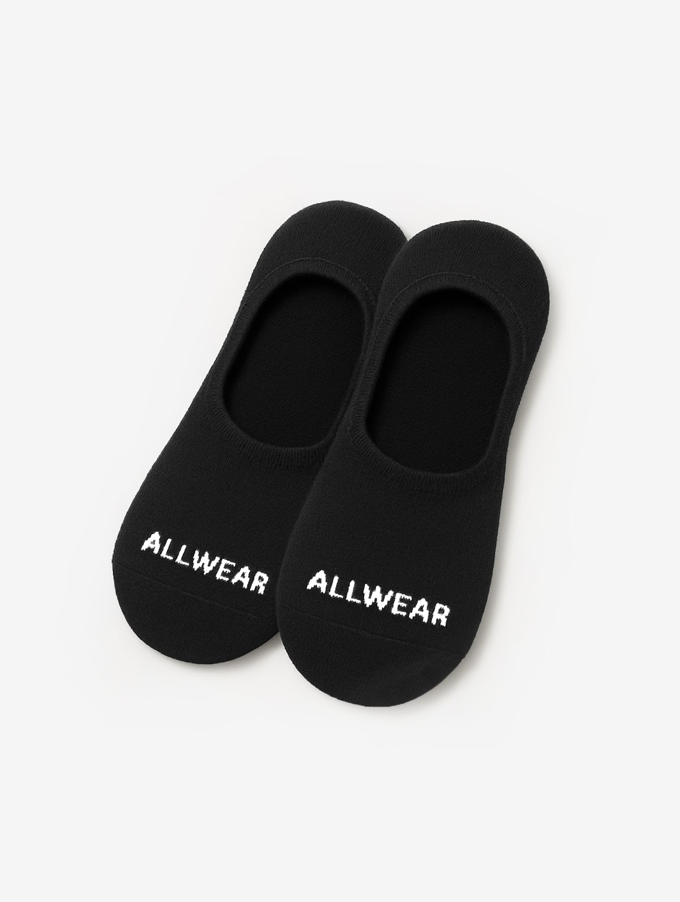 Allwear Organic No Show Socks 5 Pack Bundle