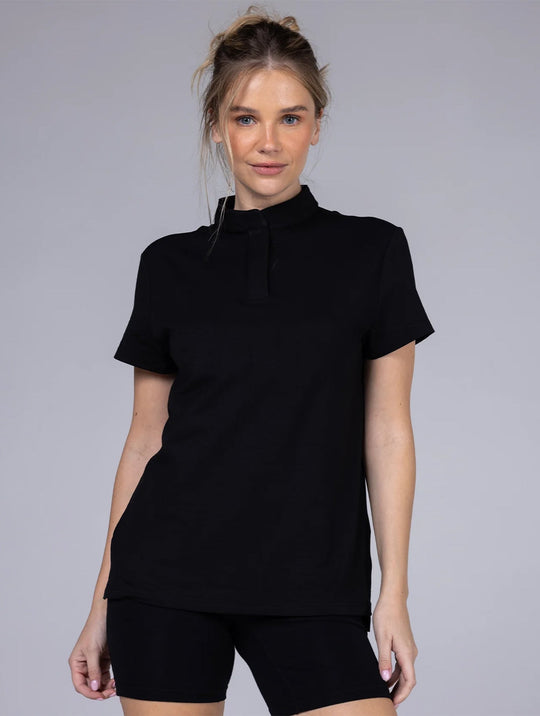 Allwear Bamboo Mandarin Polo