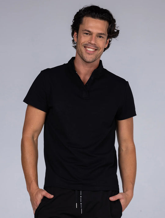 Allwear Bamboo Mandarin Polo