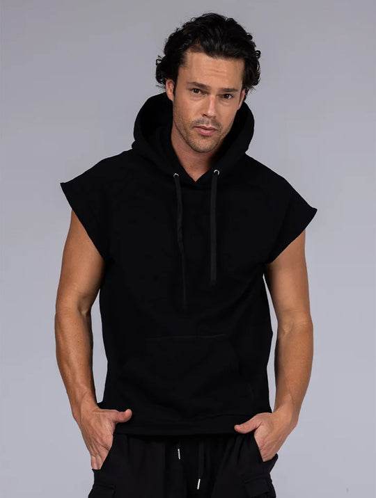 Allwear Organic Sleeveless Hoodie